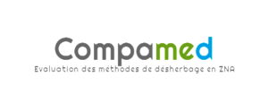 Logo Compamed. Evaluation des méthodes de désherbage en ZNA